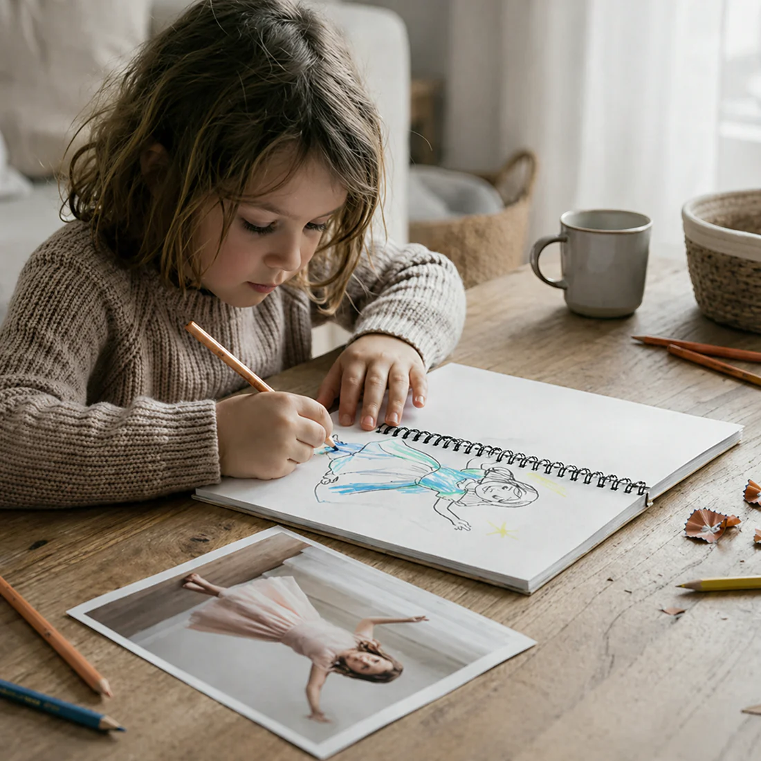 Personalized Coloring Book from Photos